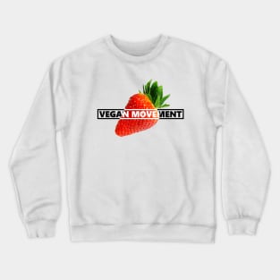 Vegan Movement Strawberry Crewneck Sweatshirt